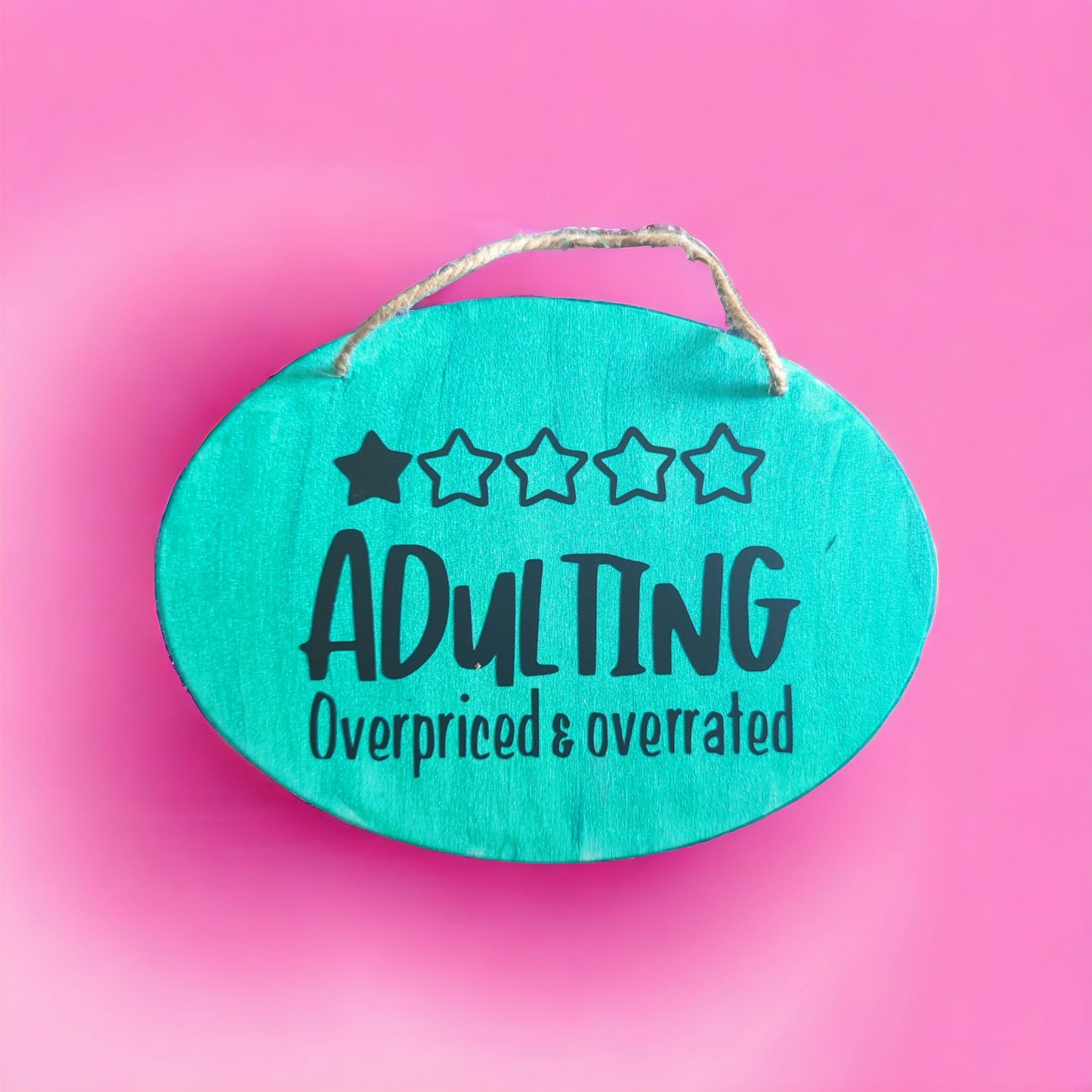 Adulting Sign image 0