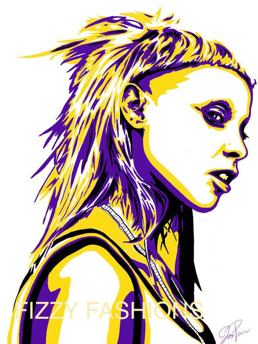 Yolandi Vi$$er Art Print image 0